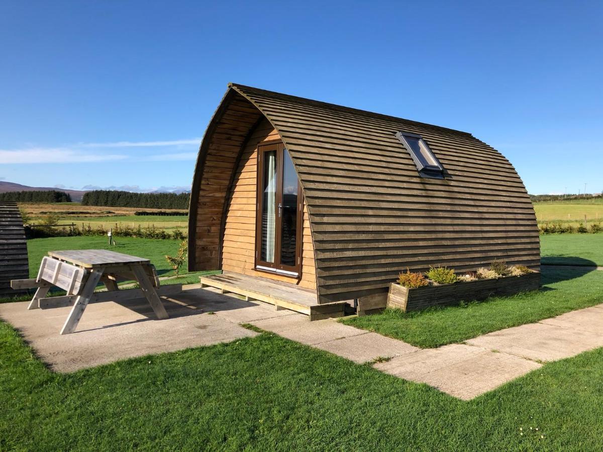 Loch Shin Glamping Pods Villa Лейрг Екстериор снимка